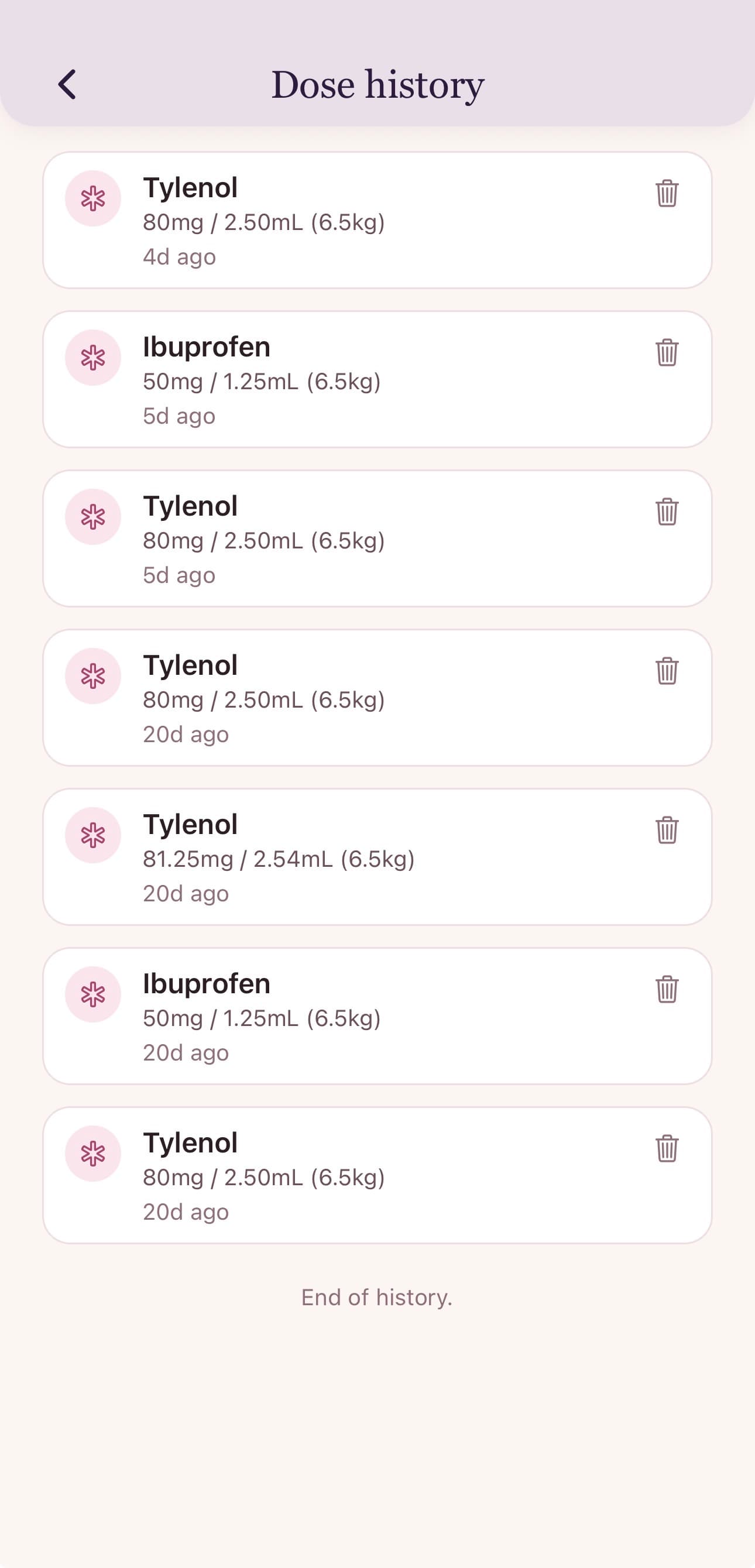 Medications — Shared log so you and your partner stay in sync